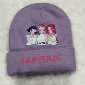 Purple Belmont hunter beanie